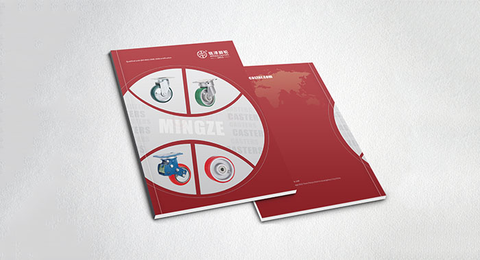 脚轮产品画册设计-轮子产品画册设计-配件产品画册设计公司